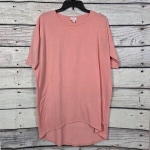 LuLaRoe XS Simply Comfortable Pink Tunic Tee